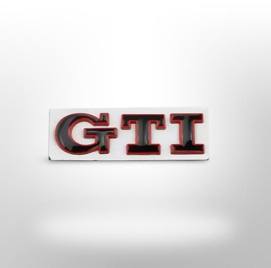 Logo coffre Volkswagen GTI